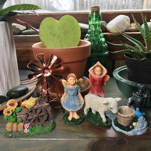 Fairies on the Farm ~ Garden Decorations ~ Figurin